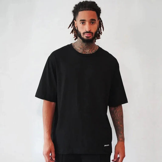 PSTUDIO LOGO TEE BLACK