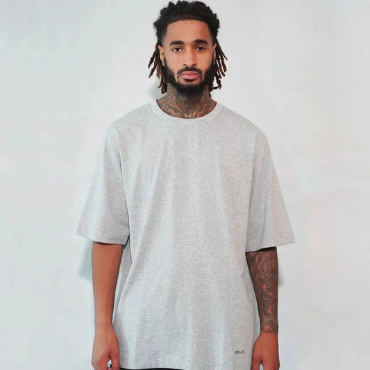 PSTUDIO LOGO TEE LIGHT GRAY